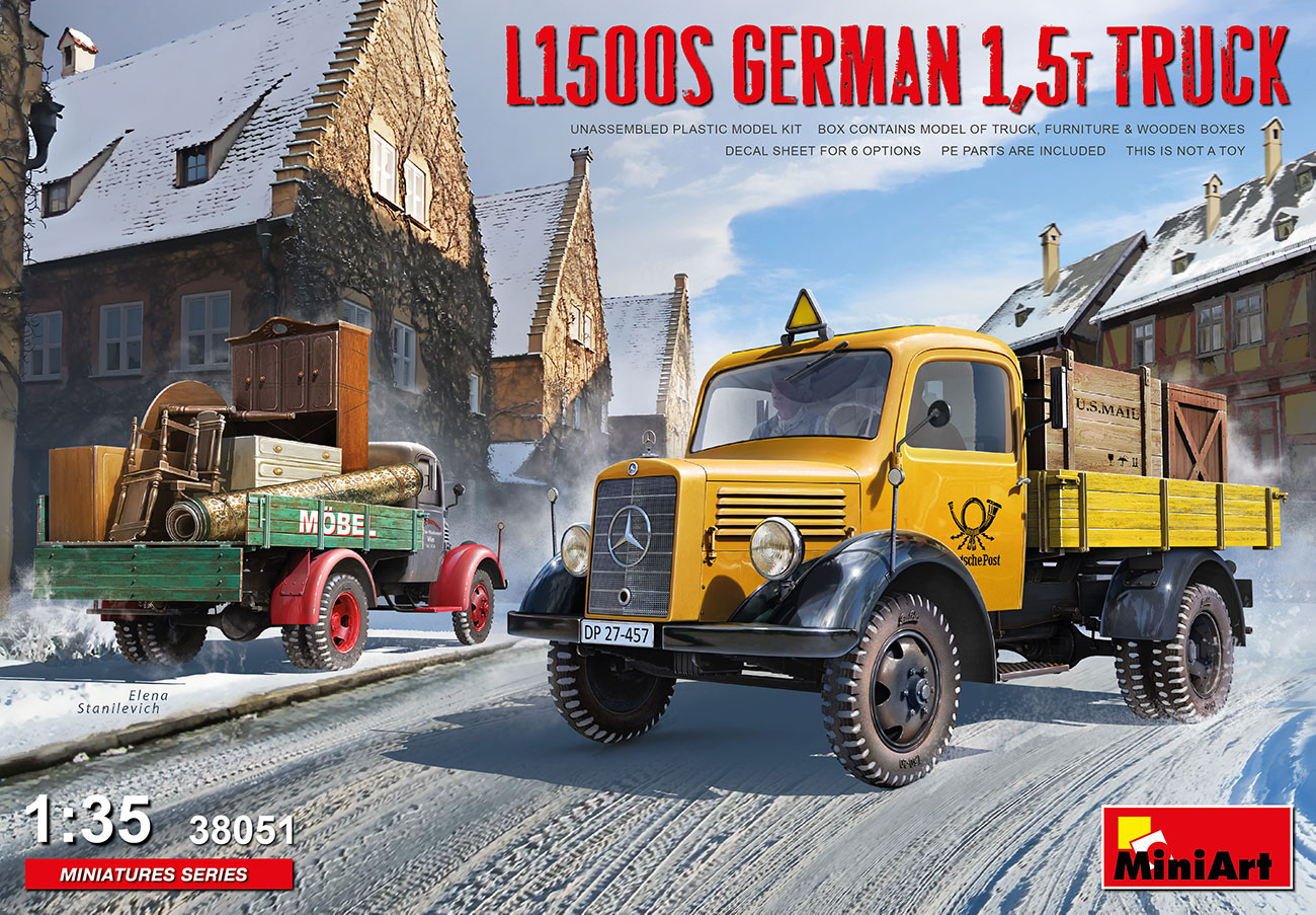 MA38051 - L1500S GERMAN 1,5T TRUCK