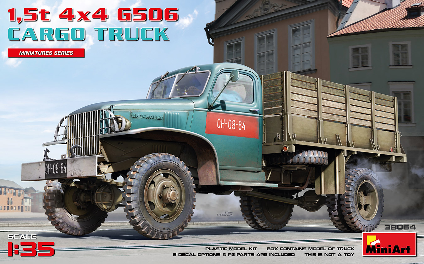 MA38064 - 1,5t 4x4 G506 Cargo Truck