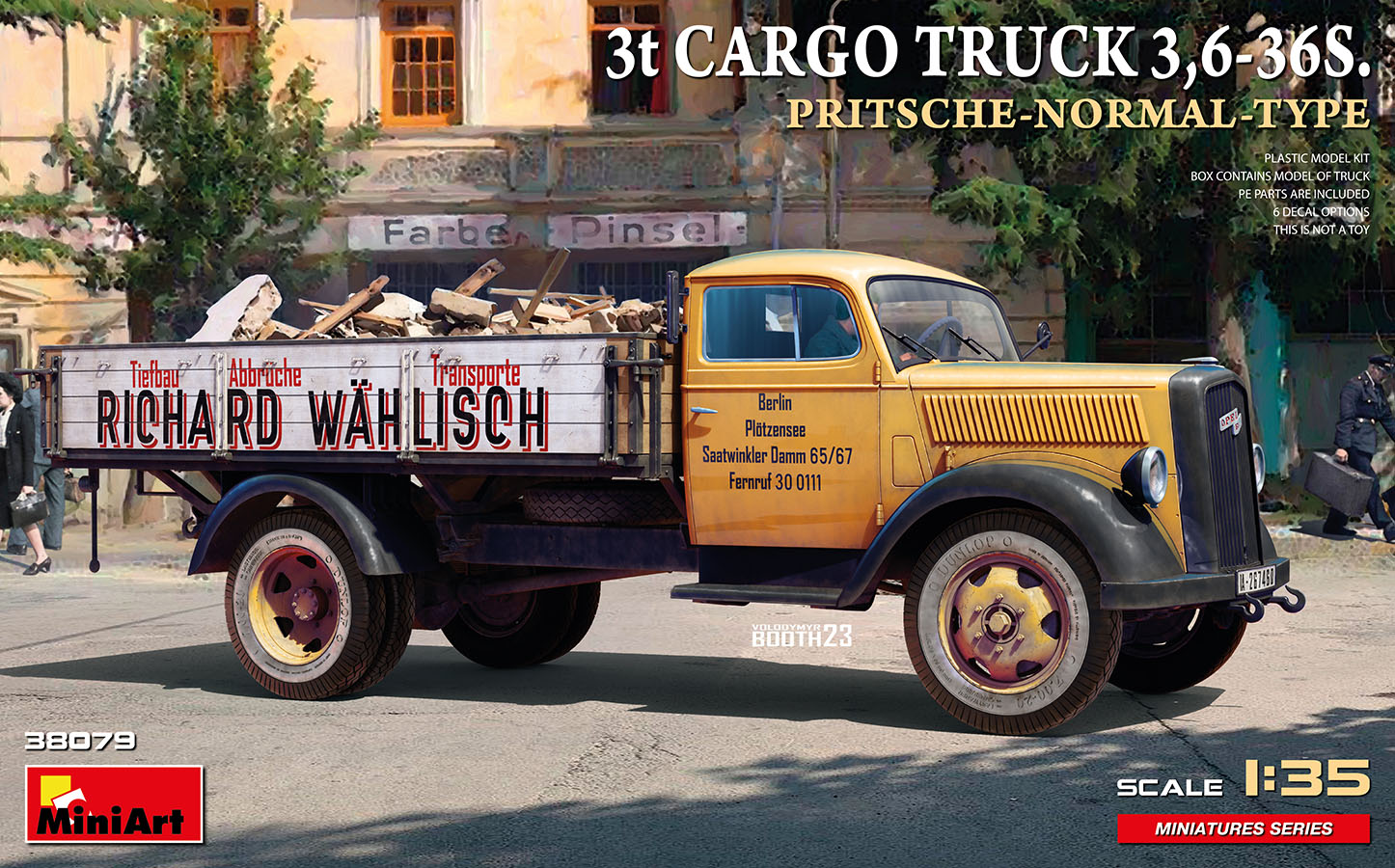 MA38079 - 3t CARGO TRUCK 3,6-36S. PRITSCHE-NORMAL-TYPE