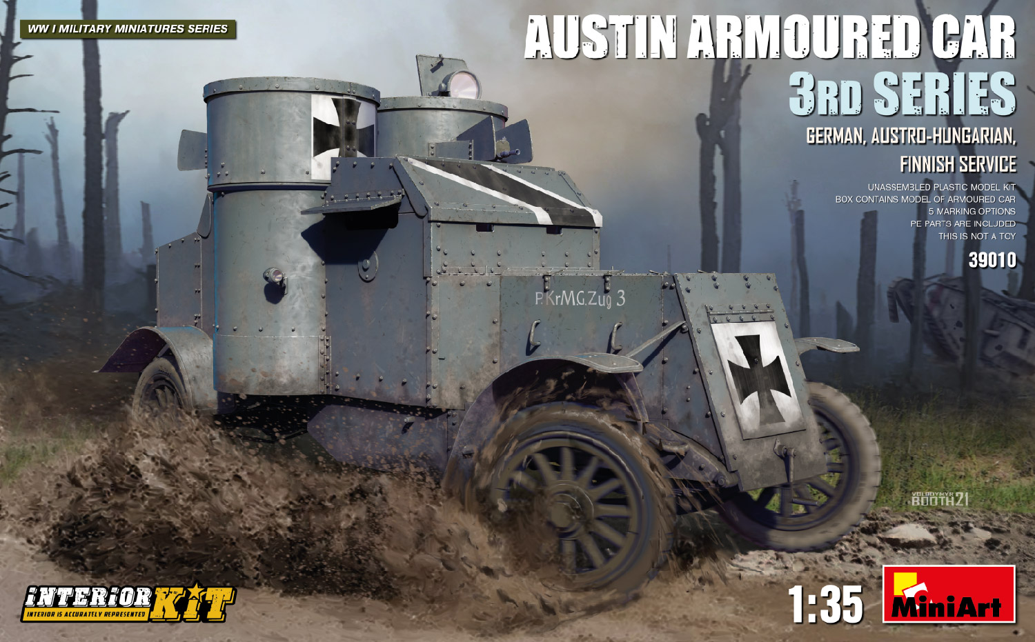 MA39010 - Austin Armoured Car 3rd Series: Ger. Aus-Hun. Fin. Service Inter. K