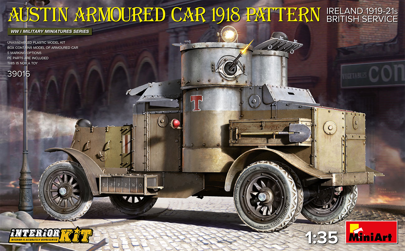 MA39016 - Austin Armour. Car 1918 Pattern. Ireland 1919-21. Inter. Kit