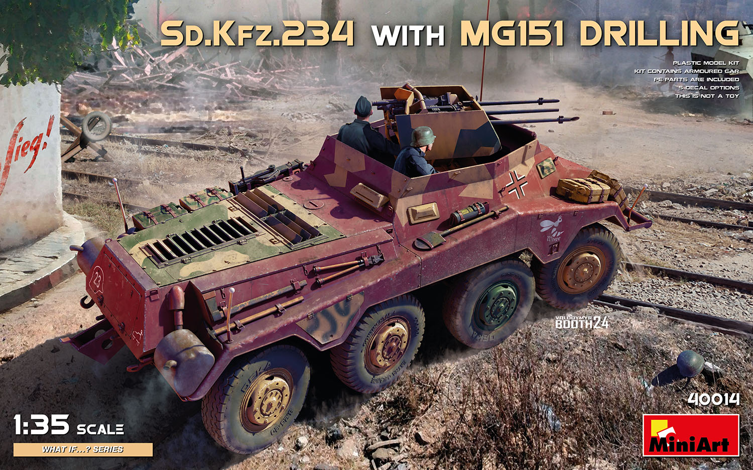 MA40014 - Sd.Kfz.234 with MG151 Drilling