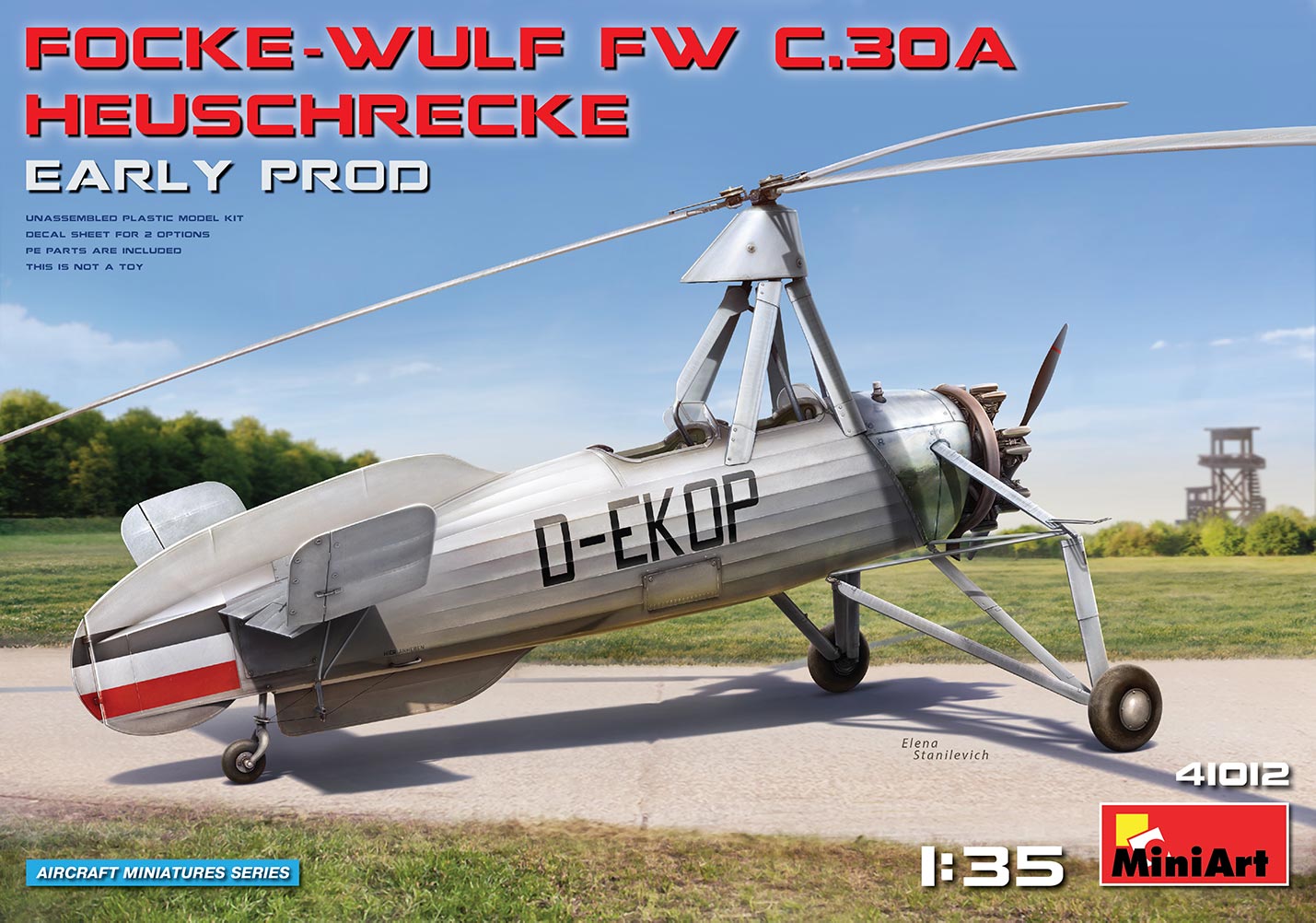MA41012 - Focke-Wulf Fw C.30A Heuschrecke. Early Prod
