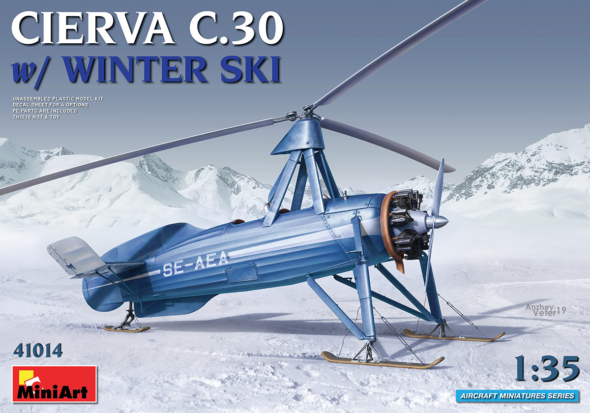 MA41014 - CIERVA C.30 WITH WINTER SKI