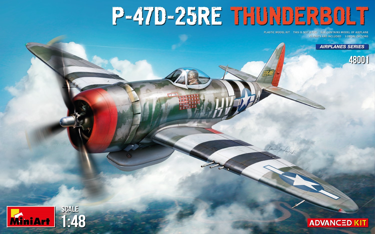 MA48001 - P-47D-25RE Thunderbolt. Advanced Kit