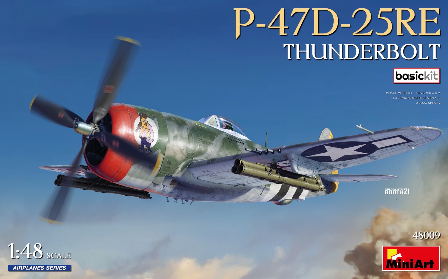 MA48009 - P-47D-25RE Thunderbolt. Basic Kit