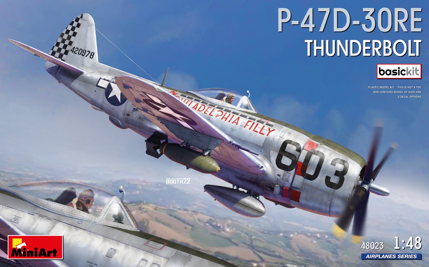 MA48023 - P-47D-30RE Thunderbolt. Basic Kit