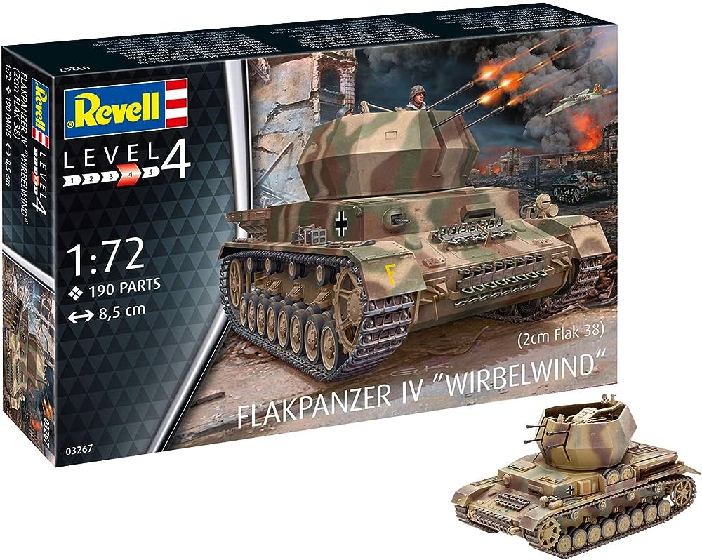 RV03267 - AA Tank IV Wirbelwind (2 cm Flak 38)
