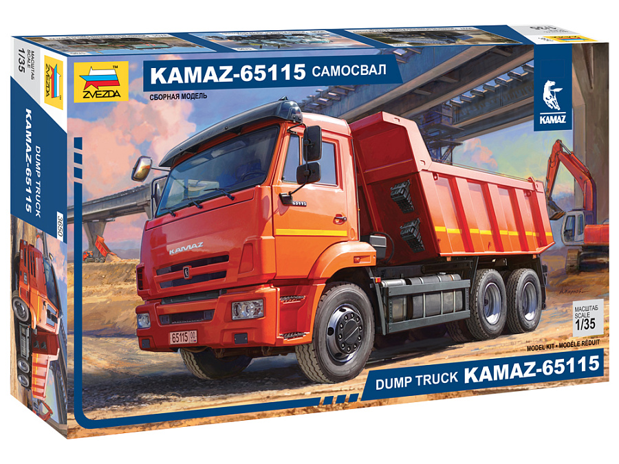 ZS3650 - Kamaz 65115 dump truck