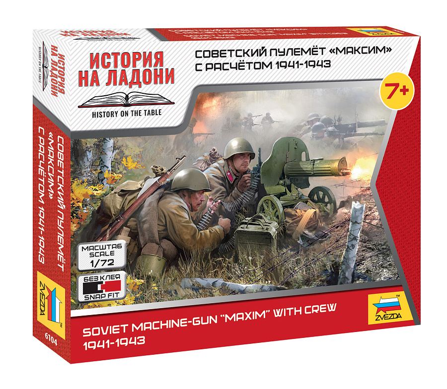 ZS6104 - SOVIET MACHINE GUN CREW 1941