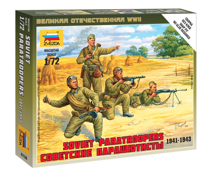ZS6138 - SOVIET PARATROOPS WWII
