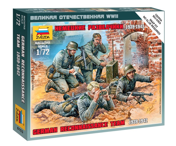 ZS6153 - GERMAN RECONNAISSANCE TEAM WWII