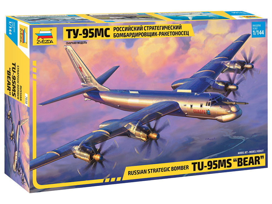 ZS7038 - Tu-95 Soviet turboprop strategic bomber