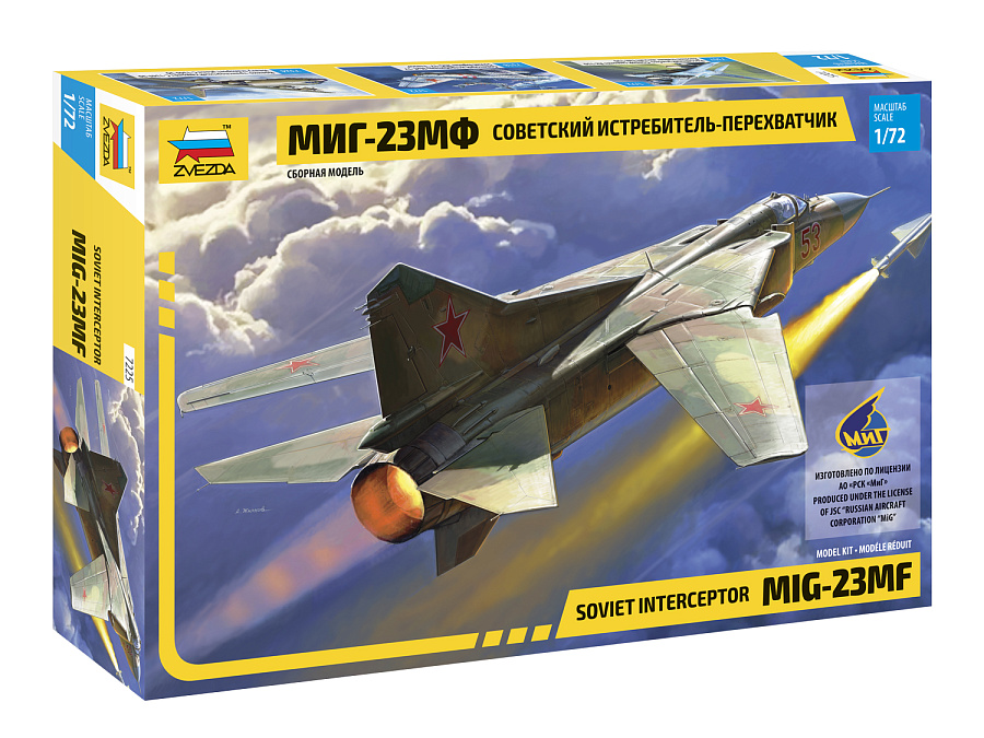 ZS7225 - MIG-23 MF ”Flogger” Soviet interceptor