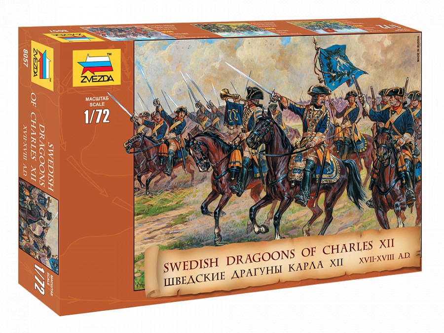 ZS8057 - SWEDISH CAVALRY 17TH-18TH CENTURY