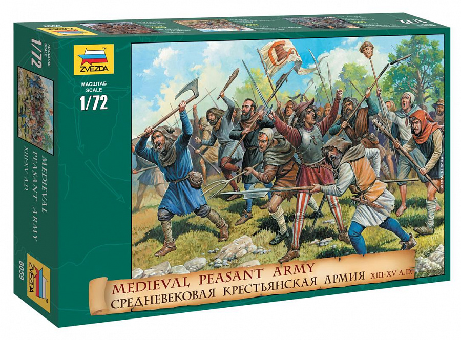 ZS8059 - MEDIEVAL PEASANT ARMY